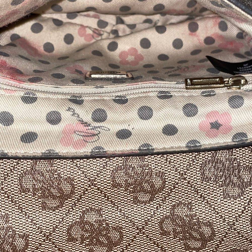 Guess Signature Handbag Tan Mini - Picture 8 of 8